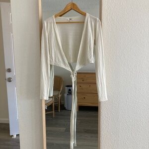 Ozma ballet wrap top